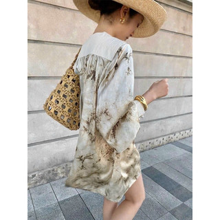 Vải lụa satin loang