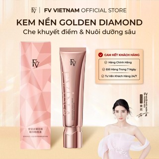 Kem nền cao cấp Kim cương vàng Golden Diamond che khuyết điểm, công nghệ kiểm soát dầu thông minh