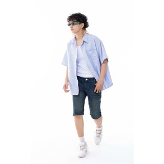 QUẦN SHORT JEAN NAM AKA08 QUẦN SHORT BÒ NAM CO GIÃN TỐT KHOÁ KÉO NÚT GÀI HÌNH THẬT