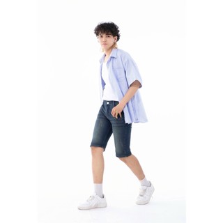 QUẦN SHORT JEAN NAM AKA09 QUẦN SHORT BÒ NAM CO GIÃN TỐT KHOÁ KÉO NÚT GÀI HÌNH THẬT