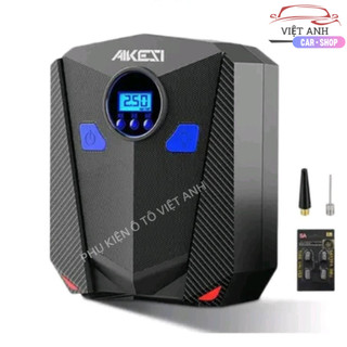 Bơm lốp ô tô, xe hơi - mini tự ngắt - Bơm lốp điện tử chính hãng AIKESI