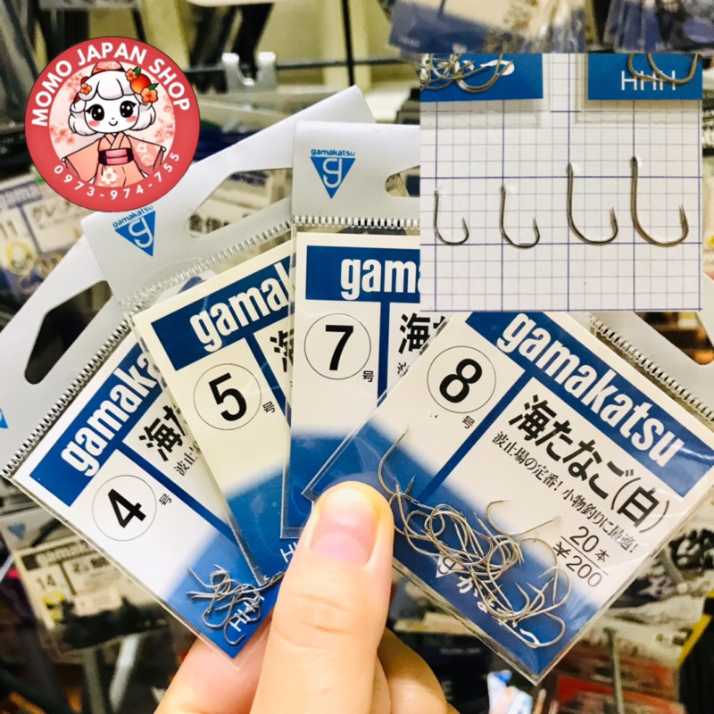 Lưỡi GAMAKATSU UMI TANAGO số4/5/7/8 ngạnh
