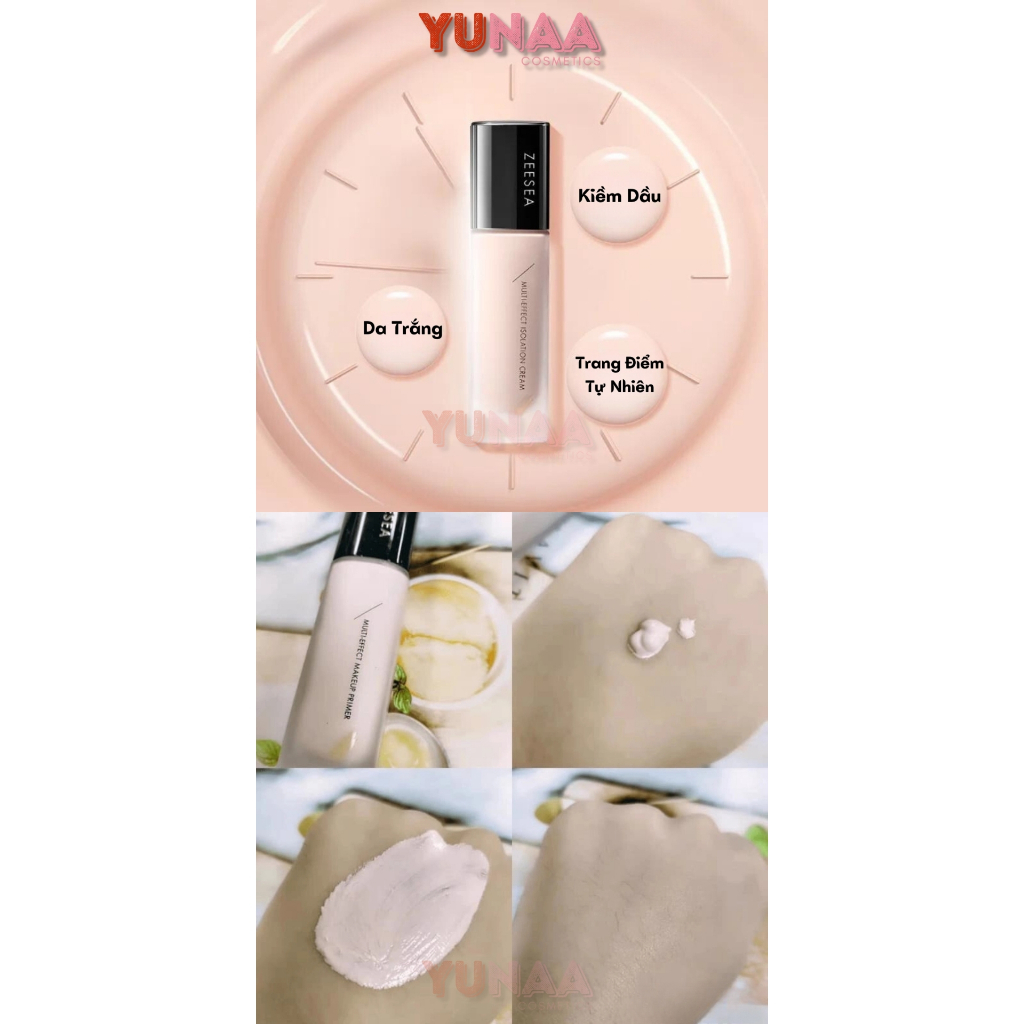 [Y226] Kem Lót ZeeSea CHÍNH HÃNG - Chống nắng, chống nước - Kiềm dầu, nâng tông, che lỗ chân lông, làm mịn da | BigBuy360 - bigbuy360.vn
