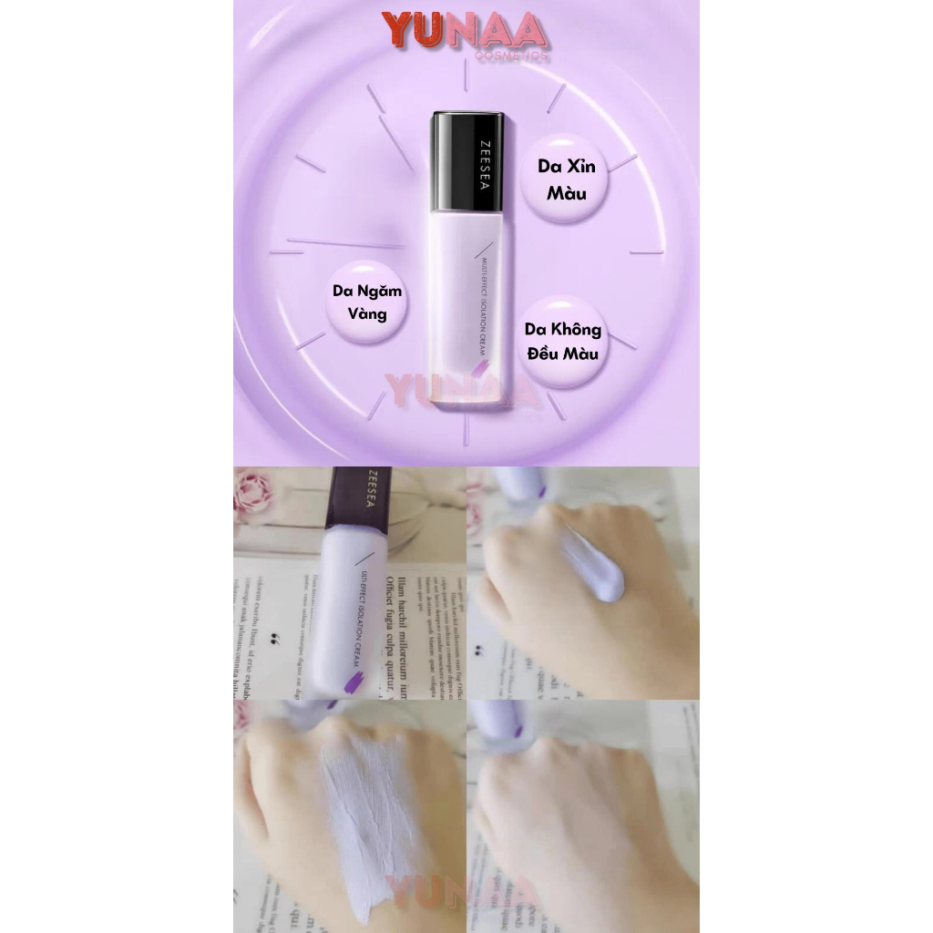 [Y226] Kem Lót ZeeSea CHÍNH HÃNG - Chống nắng, chống nước - Kiềm dầu, nâng tông, che lỗ chân lông, làm mịn da | BigBuy360 - bigbuy360.vn