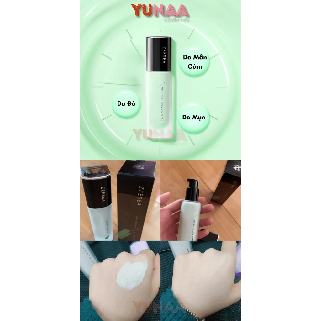 [Y226] Kem Lót ZeeSea CHÍNH HÃNG - Chống nắng, chống nước - Kiềm dầu, nâng tông, che lỗ chân lông, làm mịn da | BigBuy360 - bigbuy360.vn