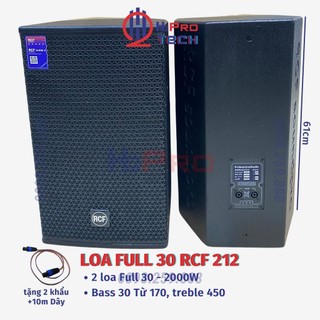 Loa Full Bass 30 RCF 212 2000W Từ 170 - Treble 450 ( Giá 2 Cái ), Loa Fun 30 RCF Karaoke -H2Pro Tech