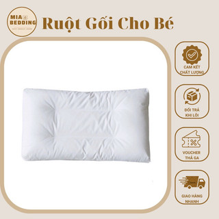 Ruột gối cho bé, ruột gối bông gòn êm mềm, vỏ mềm mại thoáng khí