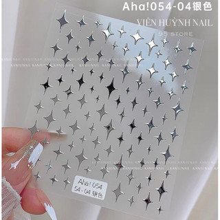 Sticker nail dán móng tia chớp ngôi sao