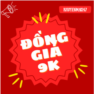 Xả kho thanh lý- đồng giá hàng gia dụng 9k