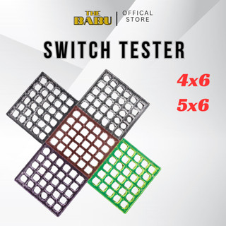 Switch tester mica trong suốt acrylic| base mica | giá bàn phím cơ công tắc cơ