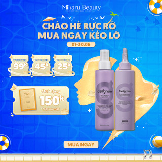 Bộ đôi chăm sóc dưỡng tóc và da đầu Celligram