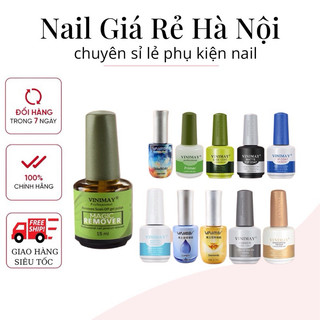 Base Top Vinimay, Cứng móng, Kiềm dầu, Top giọt sương, Top lì, Top loang, Top Cường Lực, Top Kim Cương, Phá Gel Vinimay