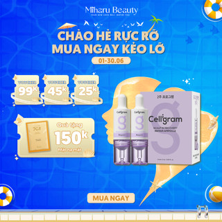 Tinh chất dưỡng tóc phục hồi da đầu và nuôi dưỡng tóc bóng mượt - Celligram Scalp in Recovery Repair Ampoule 10ml x 2 lọ