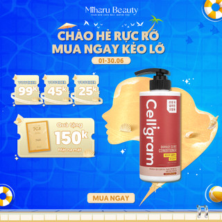 Dầu xả phục hồi chuyên sâu dành cho tóc hư tổn gãy rụng - Celligram Damage Clinic Conditioner 500ml - 1000ml