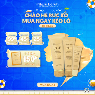 Tươi mới khơi hương quyến rũ - 7GF Body Cream, Lip Serum, Hand Cream