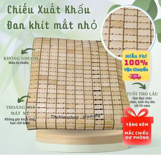 Chiếu tre chiếu trúc hạt đan khít xuất khẩu