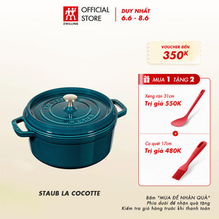 Nồi tròn STAUB bằng gang đúc tráng men 24cm /3.8 L