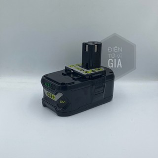 Pin Ryobi 18V có led báo pin bảo hành 6 tháng