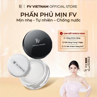 Phấn phủ khóa cố định makeup cao cấp FV, sáng da, kiềm dầu, không thấm nước, sản phẩm mỹ phẩm chính hãng