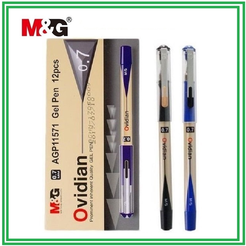 Bút gel nước Ovidian M&G AGP11571 nét 0.7mm (có bán ruột thay thế) - 01 cây/Ruột bút