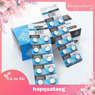 Vỉ 10 Viên Pin Cúc Áo LR44 AG13 LR1130 AG10 LR41 AG3 LR626 LR621 AG4 AG1