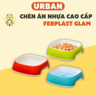 Chén cho chó mèo, chén nhựa, chén nước, chén ăn cho mèo ferplast glam