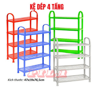 Kệ để giày dép 4 tầng, kệ để sách đa năng
