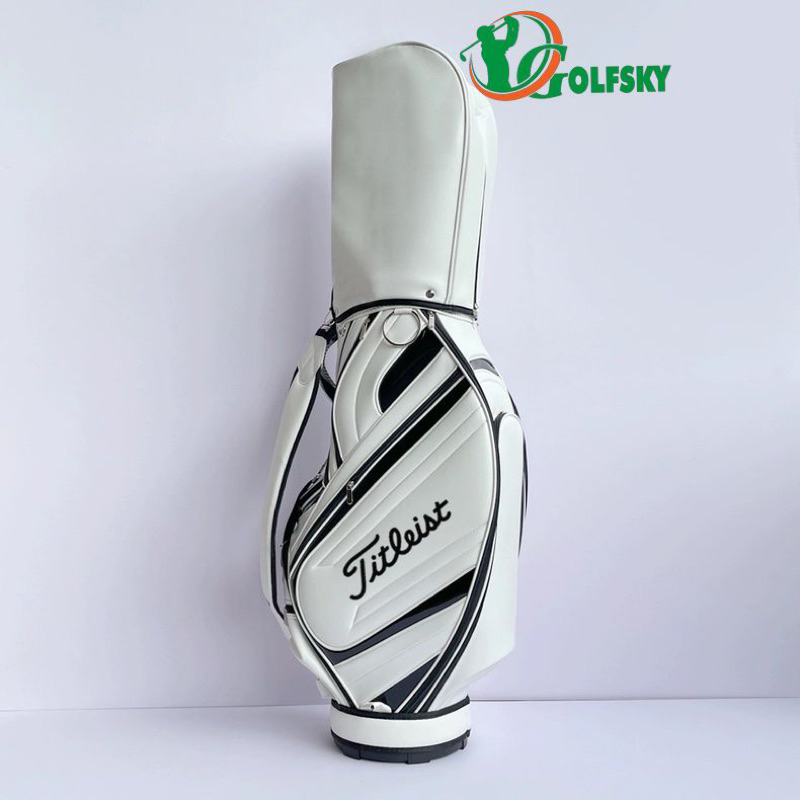 Túi Gậy Golf Titleist. Túi Đựng Gậy Golf Titleist. Da PU - Vân Cacbon Cao Cấp. Chống Thấm Nước - Không Bám Bụi.