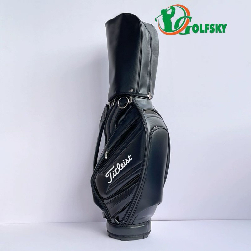 Túi Gậy Golf Titleist. Túi Đựng Gậy Golf Titleist. Da PU - Vân Cacbon Cao Cấp. Chống Thấm Nước - Không Bám Bụi.