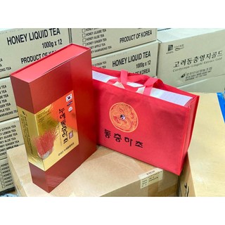 Đông trùng hạ thảo hộp gỗ (60 túi x 30ml) hộp đỏ cao cấp