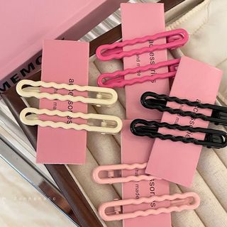 Kẹp tóc bóng gợn sóng hình chữ nhật p28