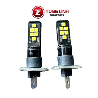 Bóng đèn pha H1 led siêu sáng dùng chung điên áp 12/24v thay bóng đèn gầm (giá 1 cái)