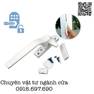 Tay khoá cửa sổ mở / tay gạt cửa sổ mở cửa nhựa lõi thép UPVC - GQ