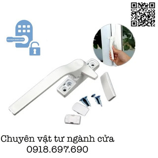 [ Chính hãng ] Tay khoá cửa sổ mở - Tay cài đơn điểm cửa nhựa lõi thép UPVC - GQ
