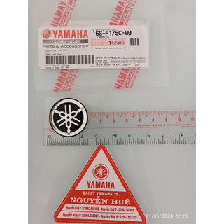 Logo nổi yamaha 16sf175c00 khoảng 3cm, hàng chính hãng yamaha vn