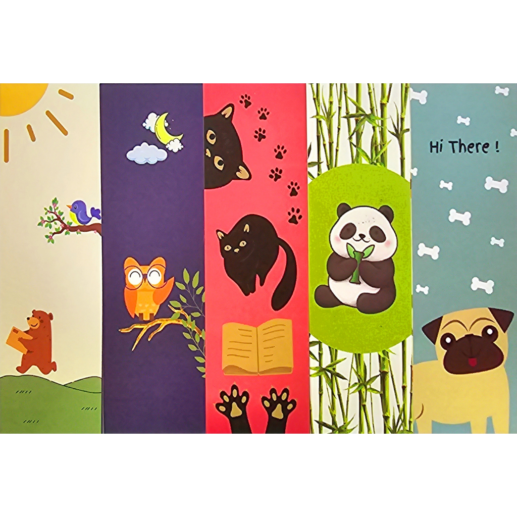 SET 5 Bookmark Đánh Dấu Trang - TomBooks ( tùy chọn )