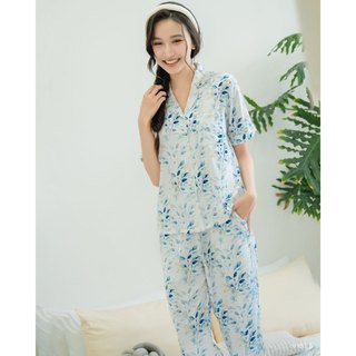 VIBES Pijama dài Lụa gấm Lucie Long Py Set