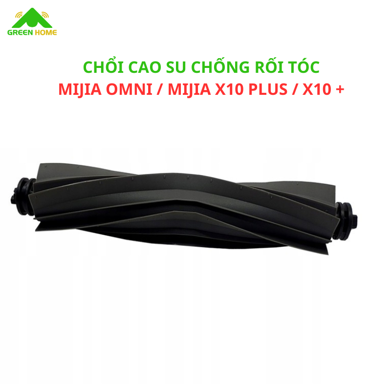 Chổi chính cao su, chổi chống rối tóc cho robot hút bụi Mijia, Mijia omni, Mijia X10+