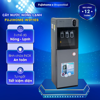 Cây nước nóng lạnh Fujihome nhập khẩu, bình âm tủ máy lọc nước nóng lạnh mini dispenser water chính hãng