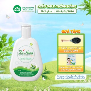 Dung dịch vệ sinh phụ nữ Dạ Hương trà xanh 100ml