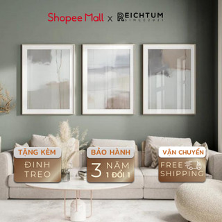 Tranh treo tường SET3 của REICHTUM - Nhà/ Decor trang trí/ Tráng gương/ Chất vải canvas bền bỉ