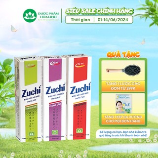 Xịt khử mùi mồ hôi Zuchi 20ml (Màu ngẫu nhiên)