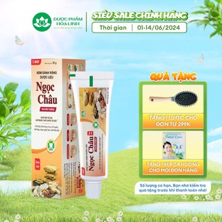 Kem đánh răng dược liệu Ngọc Châu 20g