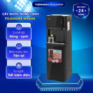 Cây nước nóng lạnh bình âm Fujihome nhập khẩu CN Nhật Bản, máy nước uống nóng lạnh tự ngắt tiết kiệm điện