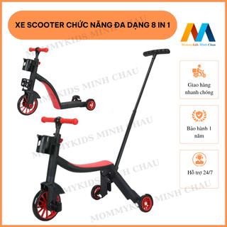 XE TRƯỢT SCOOTER, XE CHÒI CHÂN, XE ĐẨY, XE ĐẠP ĐA NĂNG CHO BÉ PHÙ HỢP VỚI BÉ TỪ 1 TUỔI