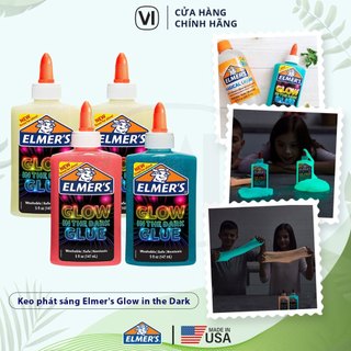 Keo dán phát sáng trong bóng tối Elmer's Glow in the Dark - 147ml