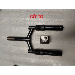 Phuộc nhún xe điện scooter lắp vừa 8 inch-12 inch, càng xe có giảm sóc, thụt xe điện