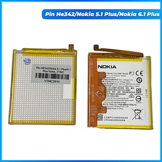 Pin he342, nokia 5.1 plus, nokia 6.1 plus