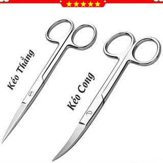 Kéo Y Tế kéo thẳng/cong/tù/nhọn các size 10cm,14cm,16cm,18cm,20cm - Chính Hãng