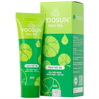 Kem bôi da YOOSUN Rau má - Ngừa mụn, Mát da, Tránh sẹo - 25gram